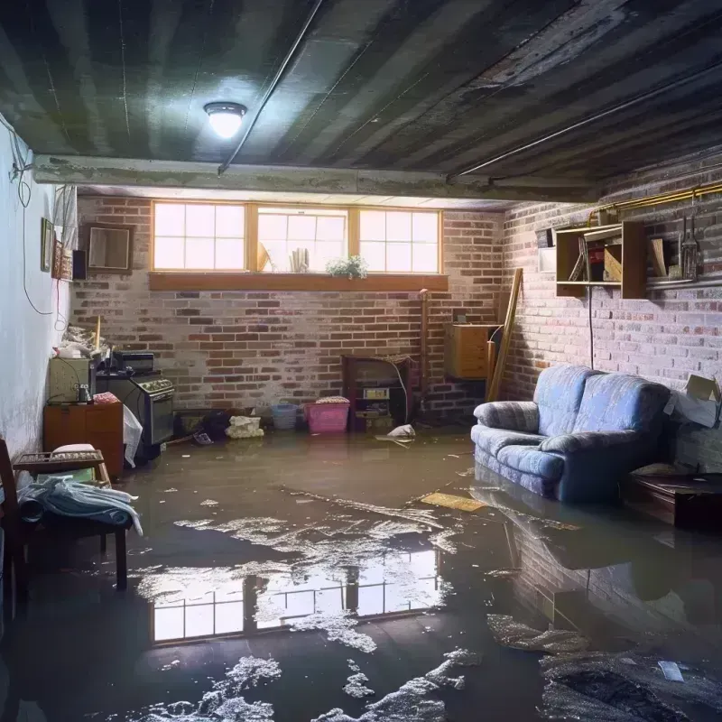 Flooded Basement Cleanup in Jauca, PR